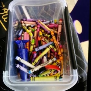 Box of crayons